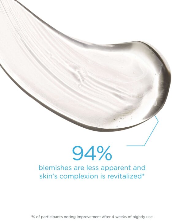 30103_neostrata_exfoliating_mask_v2.jpg Genomskinlig kräm är utsmetad mot vit bakrund.