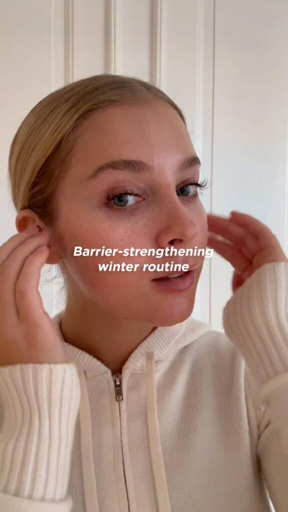 Omslagsbild för video med en hudvårdsrutin för vintern.